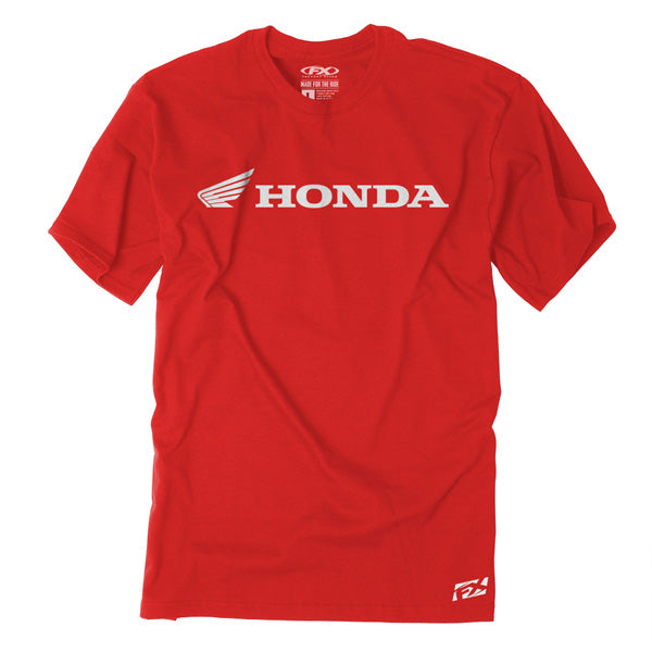 Factory Effex Honda Horizontal T-Shirt in Red (Medium) - Model 15-88330
