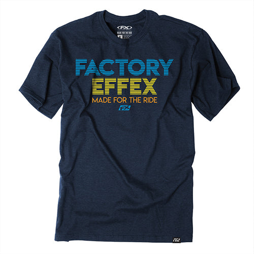 Factory Effex FX Men's Crew T-Shirt Navy Size XL
