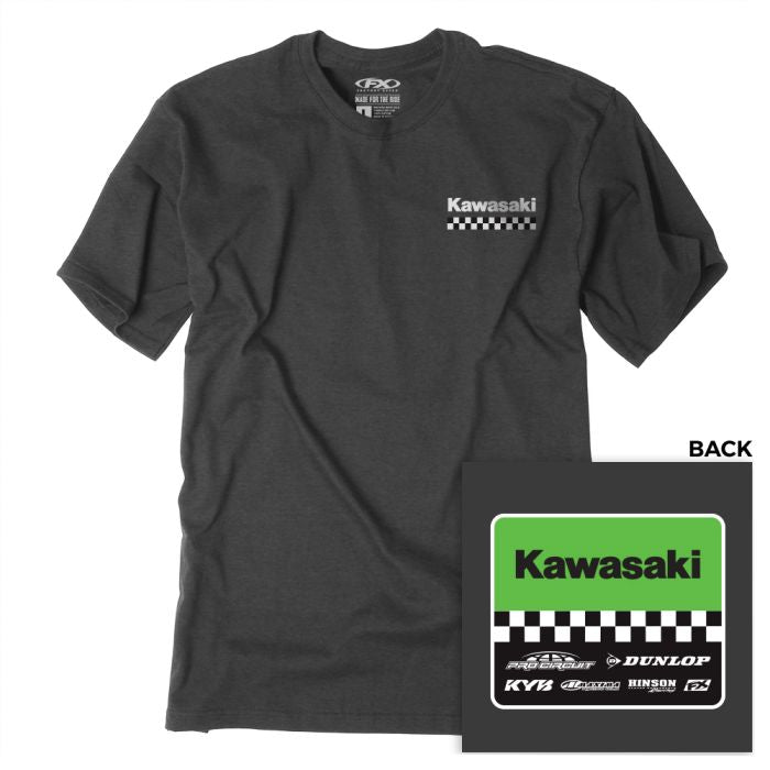 Factory Effex Kawasaki Starting Line T-Shirt - Large