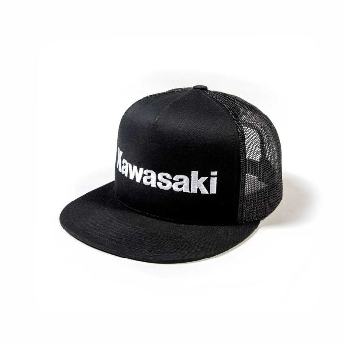 Factory Effex Kawasaki Alpha Snapback Hat - Black