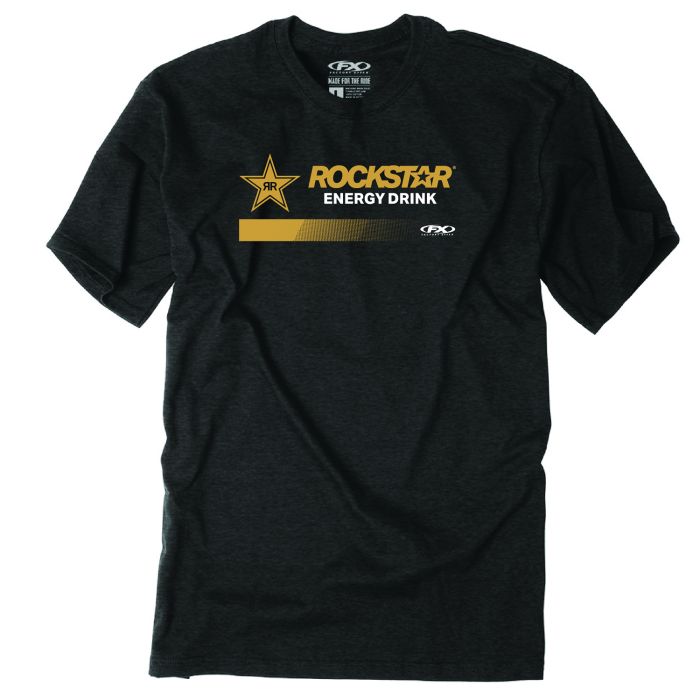 Factory Effex Rockstar Banner T-Shirt in Black, Size Medium