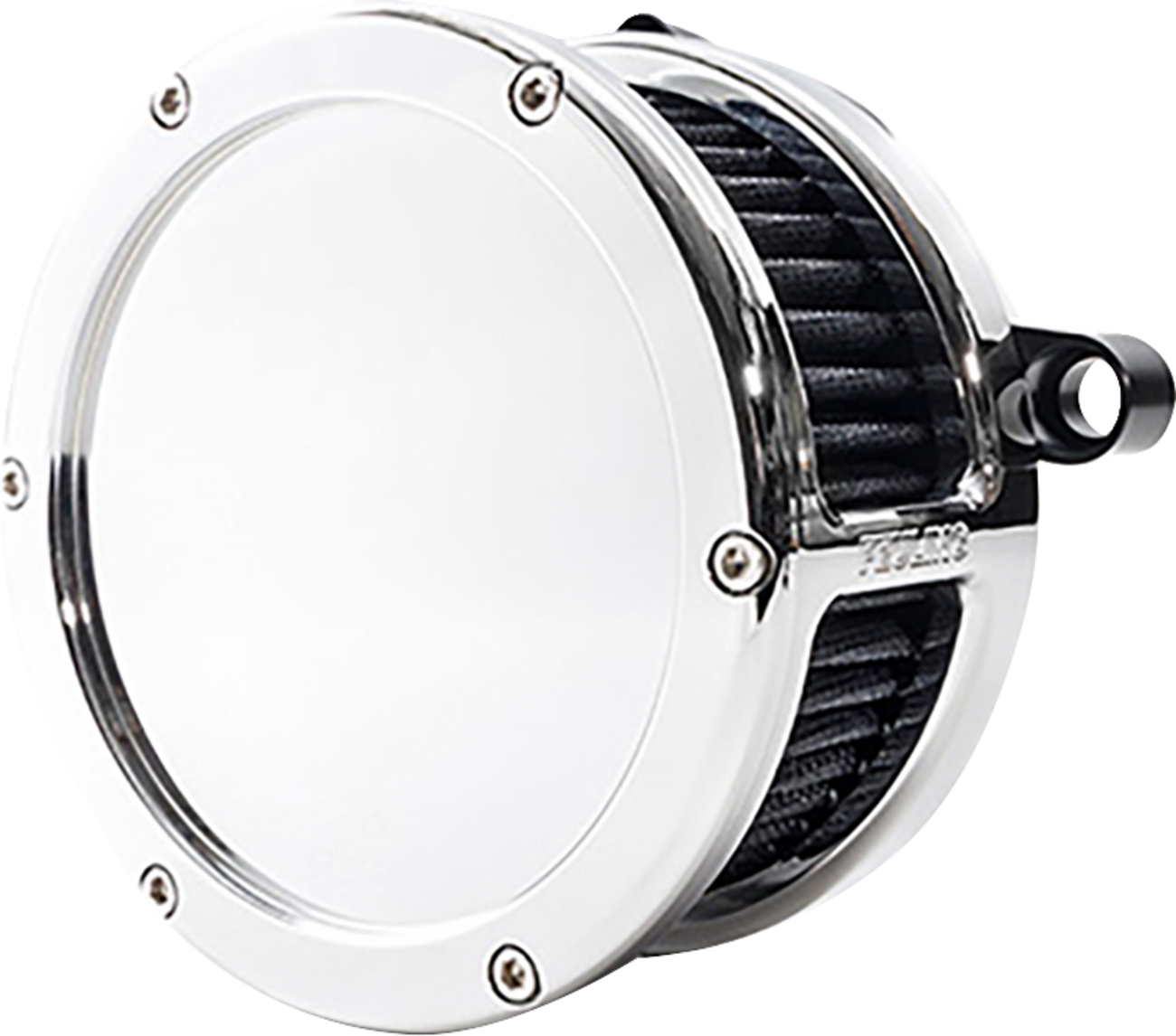 FEULING PARTS BA Air Cleaner Kit - Chrome with Black Filter - M8 5577