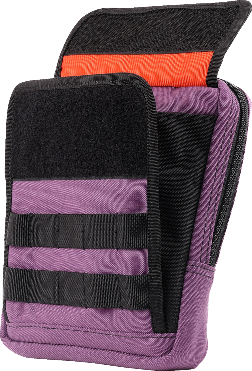 THRASHIN SUPPLY CO. Handlebar Bag - Slim - Purple THB-0033