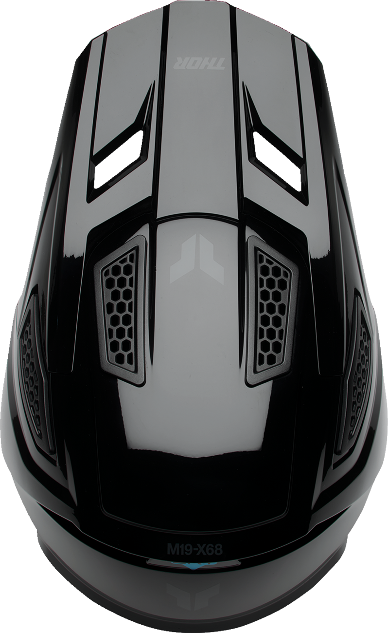 THOR Fleet Helmet - Blackout - Gloss Black - XL 0110-8968