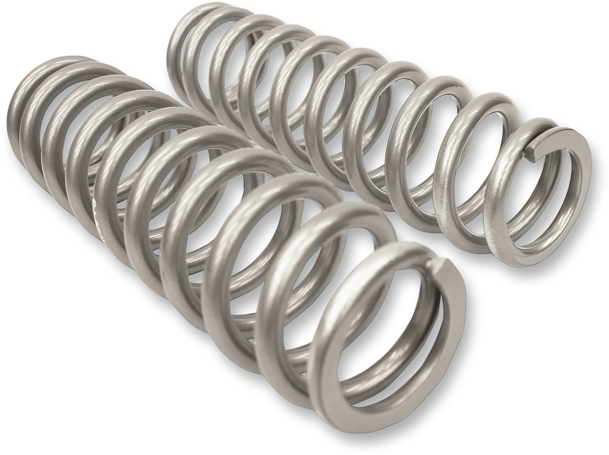 HIGH LIFTER Front Shock Springs Set 79-13776 – Silver for Enhanced Load Capacity and Ride Comfort