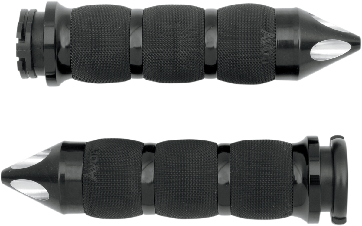 AVON GRIPS Spike Air Cushioned Grips - Black AIR-90-ANO-SPK