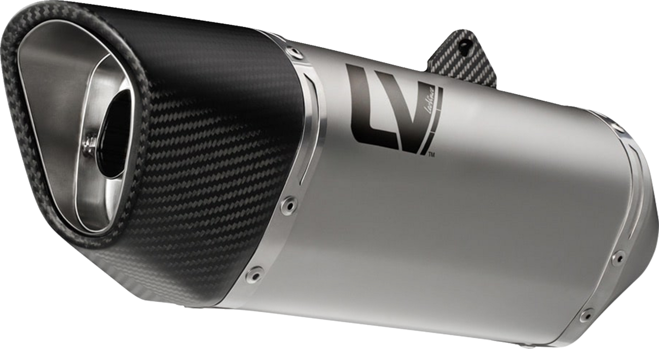 LEOVINCE LV-14 R Exhaust System - 3-into-1 - Stainless Steel - Street Triple 765 R/RS 15608U