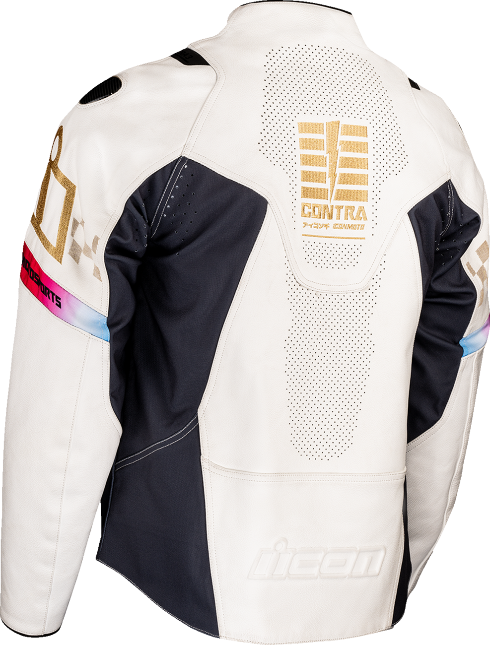 ICON Contra3™ Rizz Rizz Jacket - White - Small 2810-4300