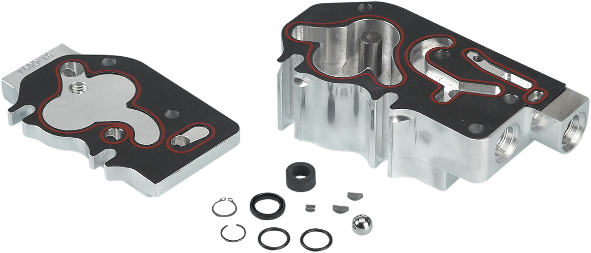 JAMES GASKET Oil Pump Gasket/Seal Kit with Metal Beaded - EVO/Big Twin JGI-HVHP