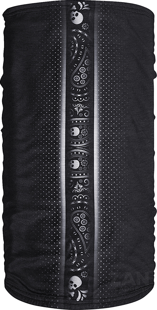 ZAN HEADGEAR Motley Tube® Fleece Lined Classic Carbon Halftone TF131 - Versatile Cold Weather Headgear