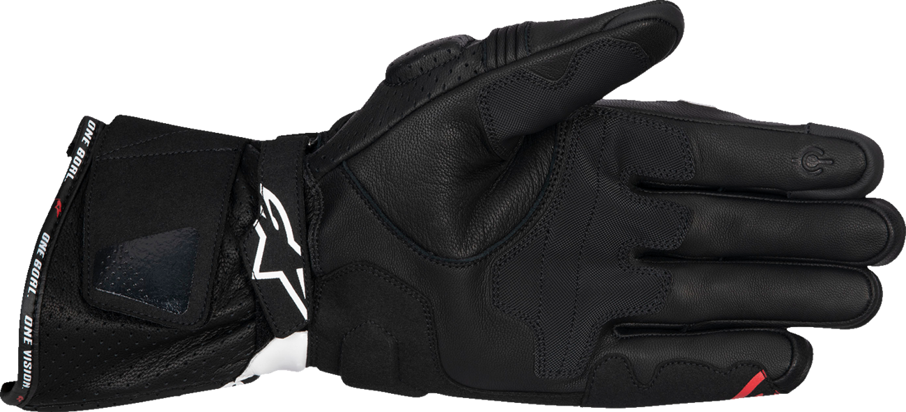 ALPINESTARS SP-3 Gloves - Black/White/Fluo Red - Large 3550925-1231-L