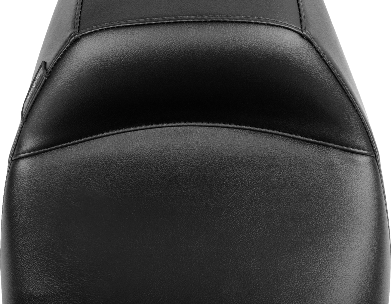 LE PERA Outcast Seat - With Backrest - Plain - FLH/FLT '23-'25 LV-987BR