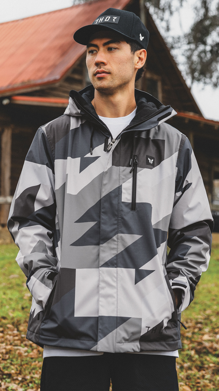 THOR Tour Jacket - Brave Black/Camo - XL 2920-0864