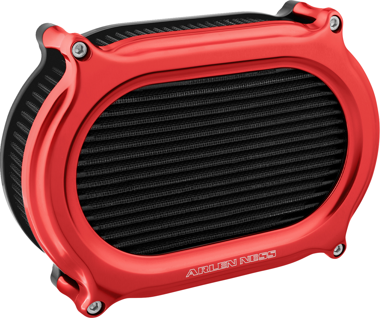 ARLEN NESS Stage 2 Oval Air Cleaner Kit - Red 600-173