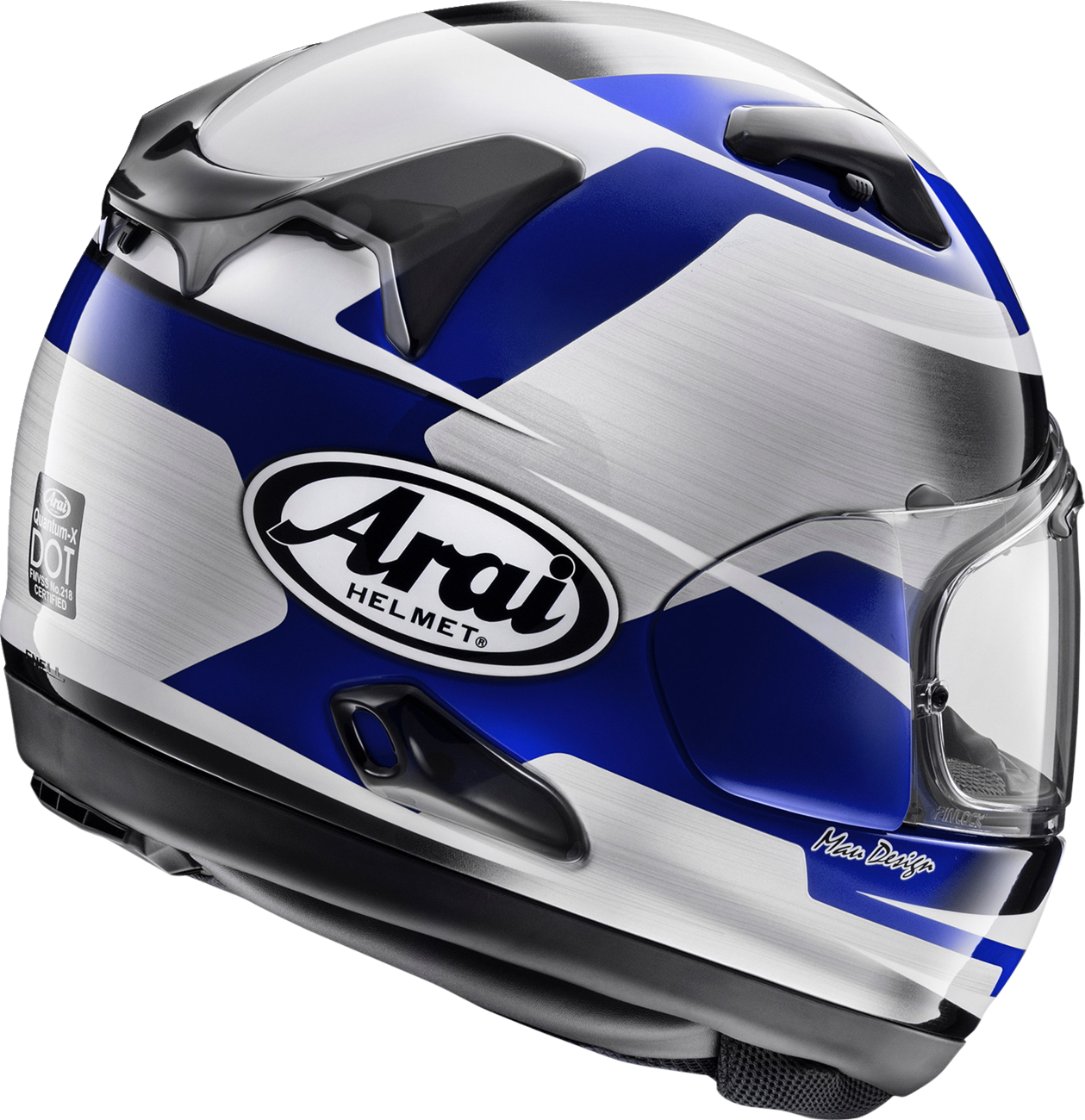 ARAI HELMETS Quantum-X Helmet - Steel - Blue - Medium 0101-18124