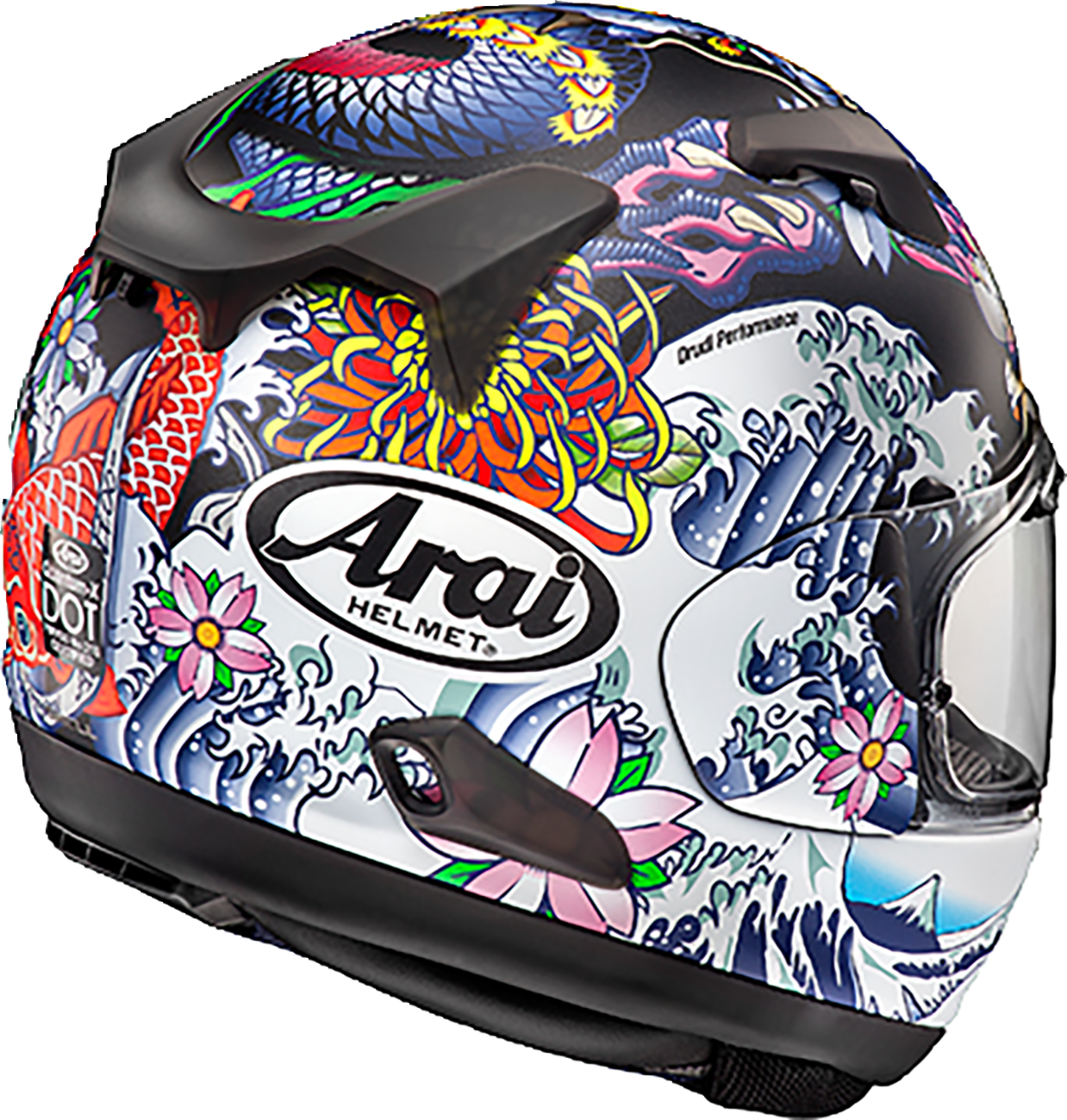ARAI HELMETS Quantum-X Helmet - Oriental - Black Frost - Medium 0101-17707