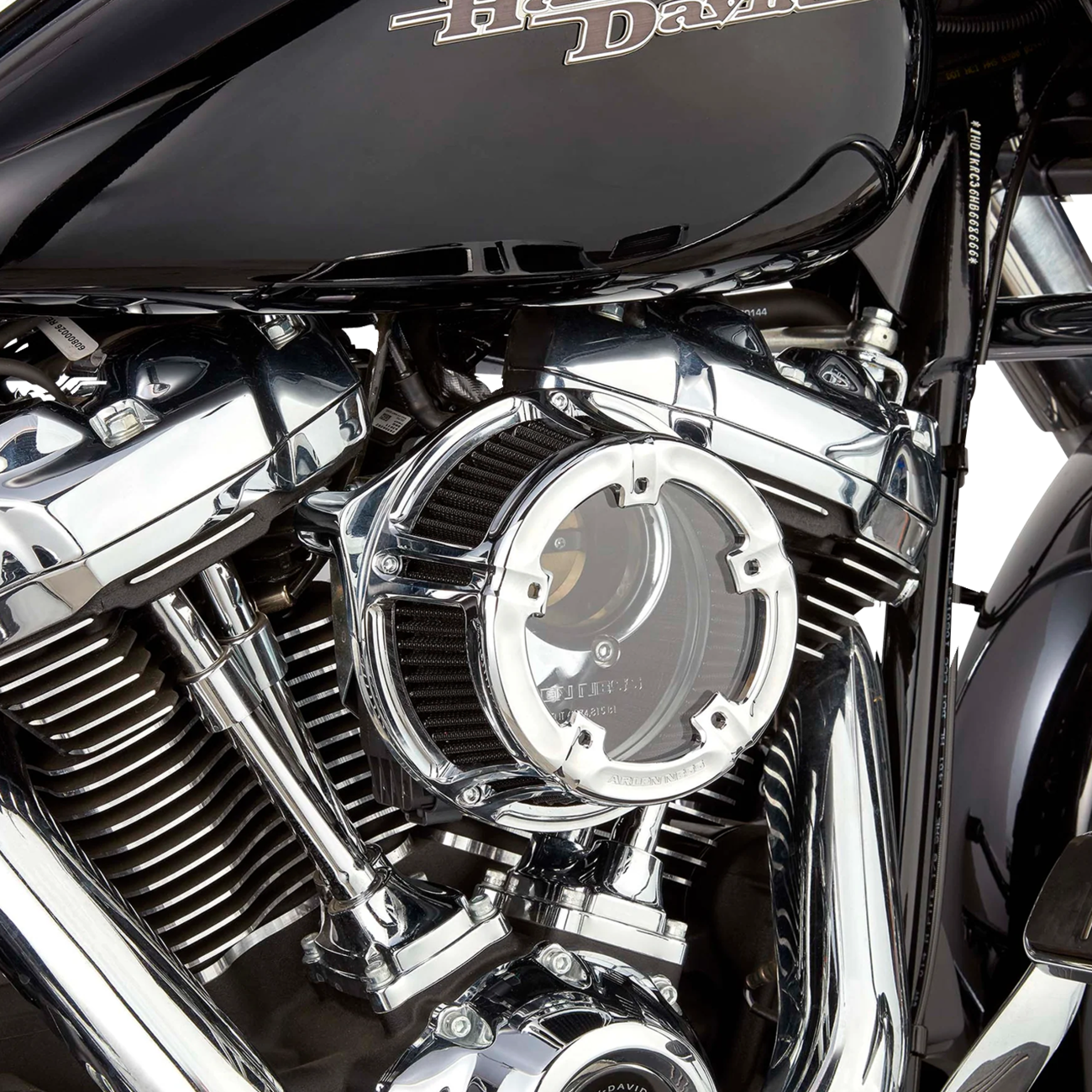 ARLEN NESS Method™ Clear Series Air Cleaner - Chrome 600-238