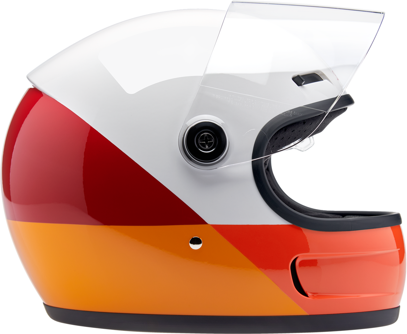 BILTWELL Gringo SV Helmet - Gloss Intersection Warm - 2XL 1006-599-506