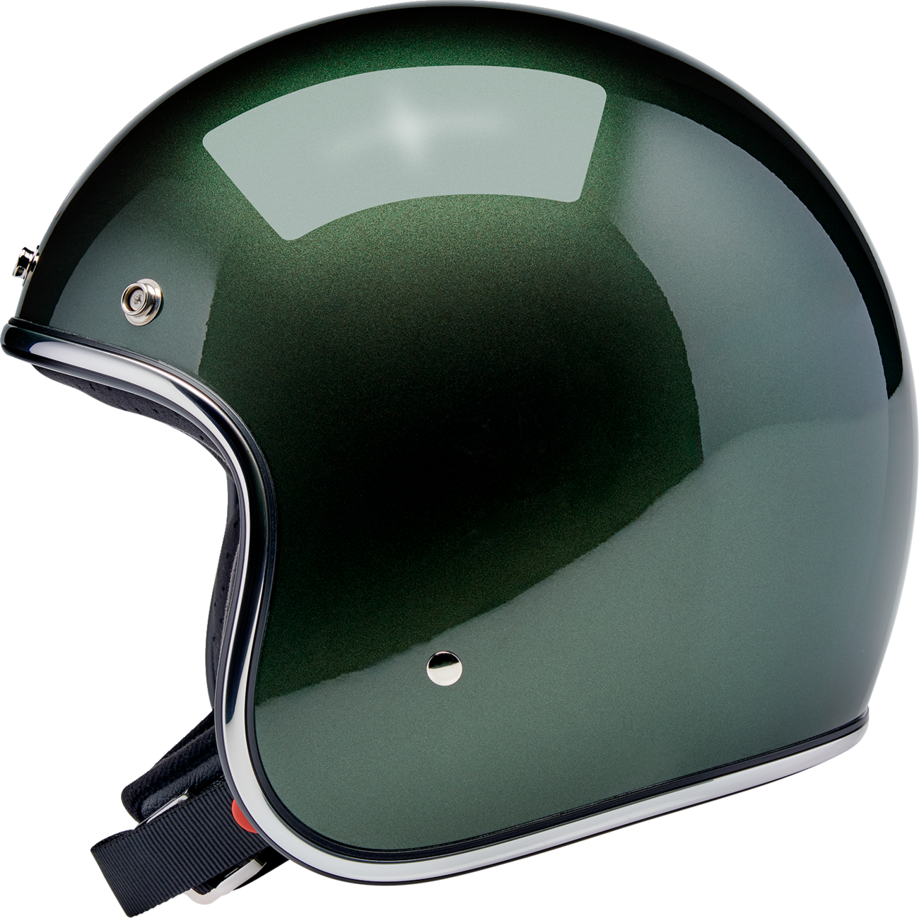 BILTWELL Bonanza Helmet - Metallic Sierra Green - XS 1001-324-201