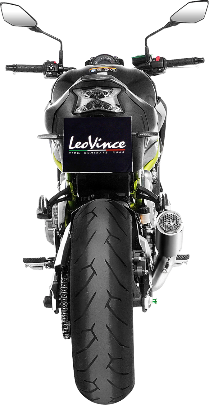 LEOVINCE LV Corsa S Slip-On Muffler - Titanium - Kawasaki Z 900 15402ST