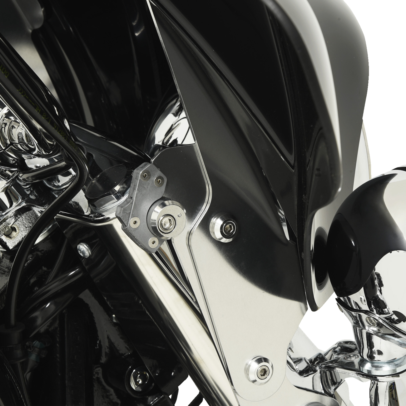 MEMPHIS SHADES 2-Part Plate Connector Assembly - Trigger-Lock® - Polished MSC1004