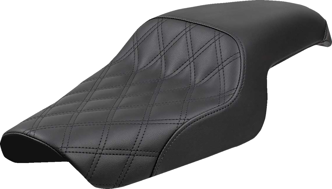 SADDLEMEN Profiler™ Seat - XL - Lattice Stitch - Black - Sportster S '21-'25 821-36-149
