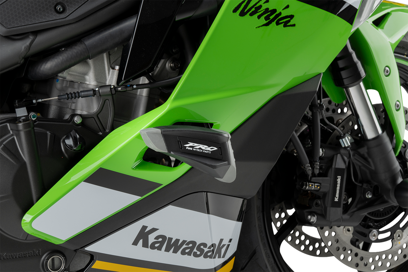 PUIG HI-TECH PARTS Frame Sliders - Pro 2.0 - Kawasaki - ZX-4R/4-RR 21837N