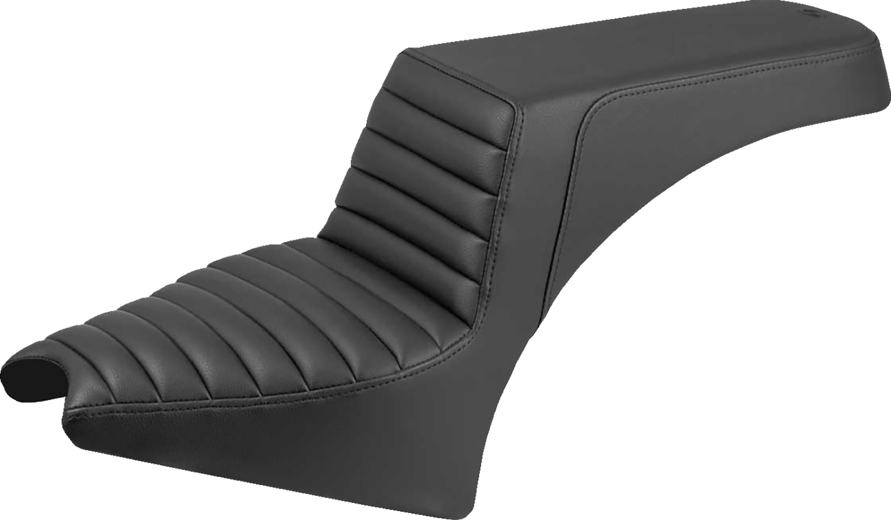 SADDLEMEN Step-Up Seat - Tuck-n-Roll - Black - Indian Scout '25 I25-33-171