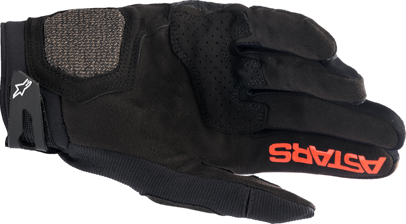 ALPINESTARS Megawatt V2 Gloves - Black/Fluo Red - Medium 3565023-1030-MD