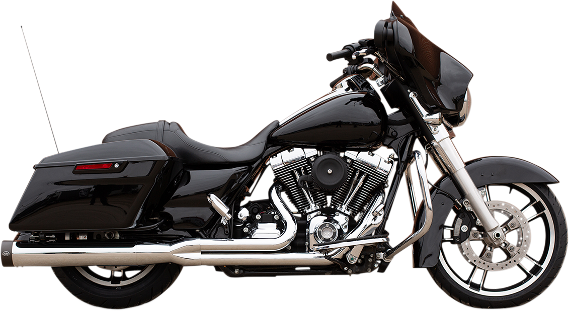 S&S CYCLE 2-into-1 Sidewinder® Exhaust System - '95-'16 FL - Chrome 550-0776