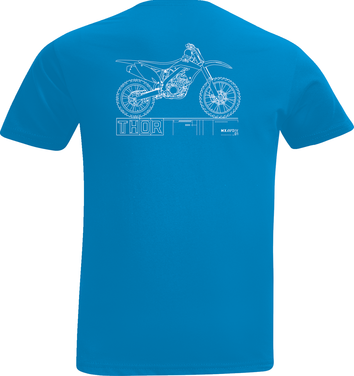THOR Toddler Blueprint T-Shirt - Cobalt - 3T 3032-3869