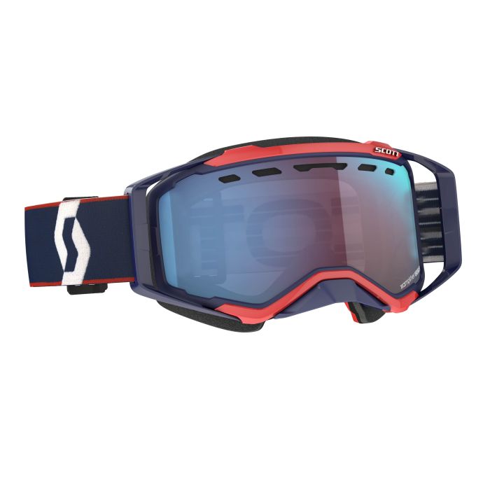 SCOTT PROSPECT SNOW CROSS RETRO BL/RED ENHANCER BLUE CHROME
