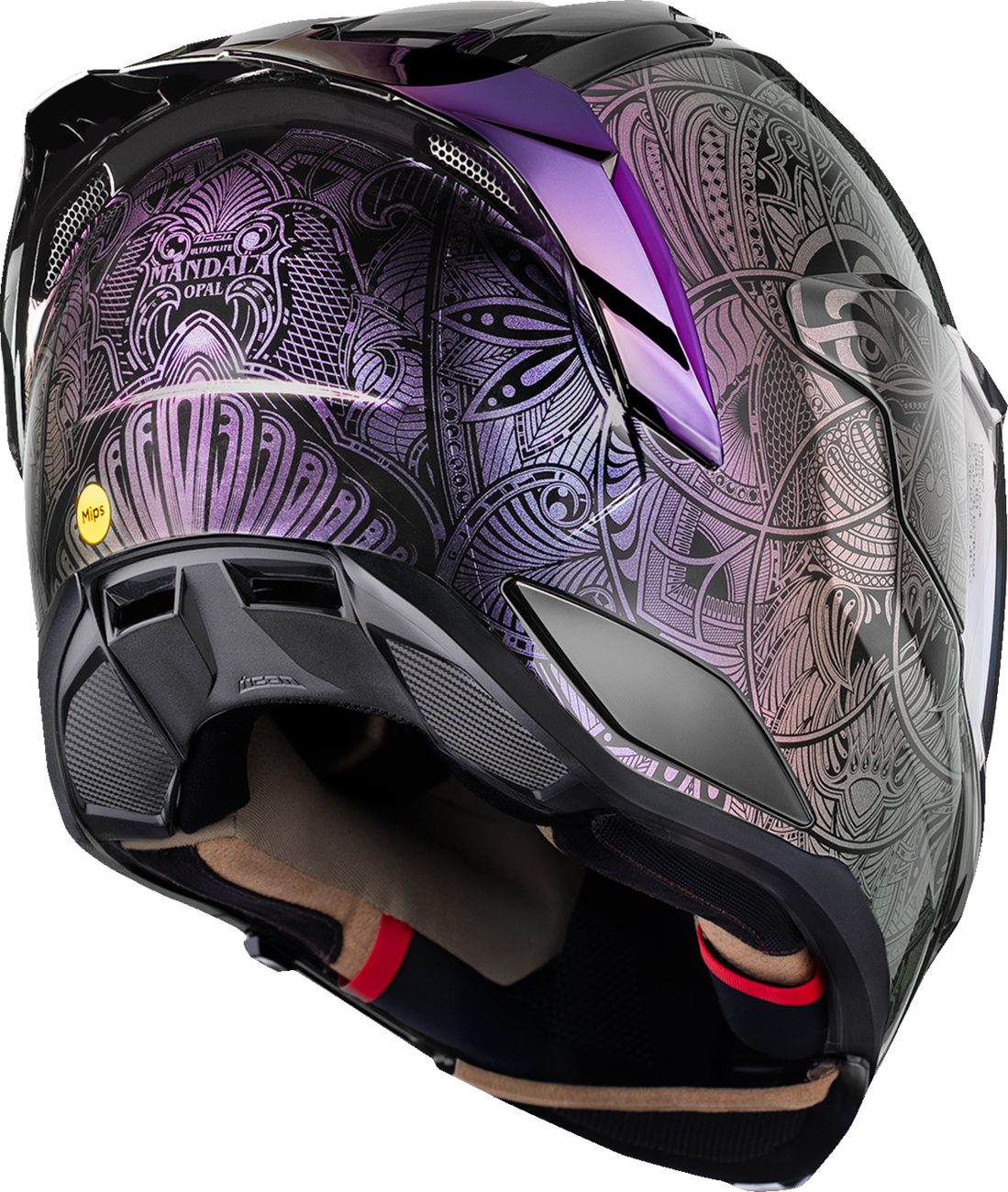 ICON Ultraflite™ Helmet - Opal Mandala - MIPS® - Purple - 3XL 0101-18623