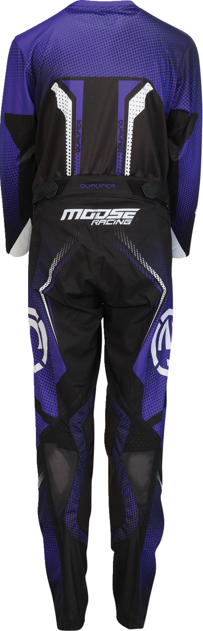 MOOSE OFFROAD Youth Qualifier® Pants - Black/Purple/White - US 24 2903-2661