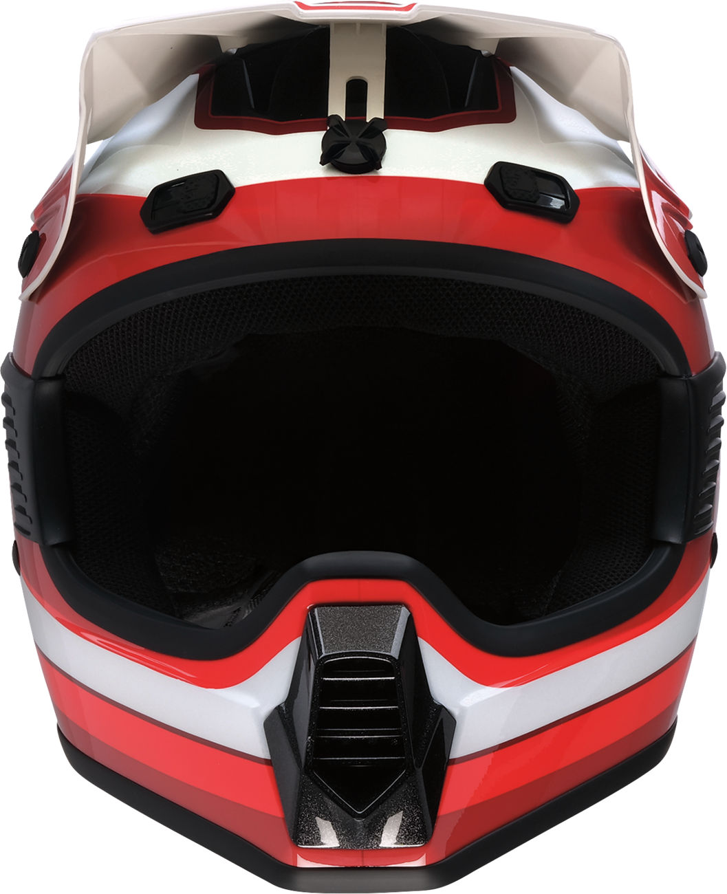 Z1R Child Dirt Maxx Helmet - Vortex - Red/White - S/M 0111-1741