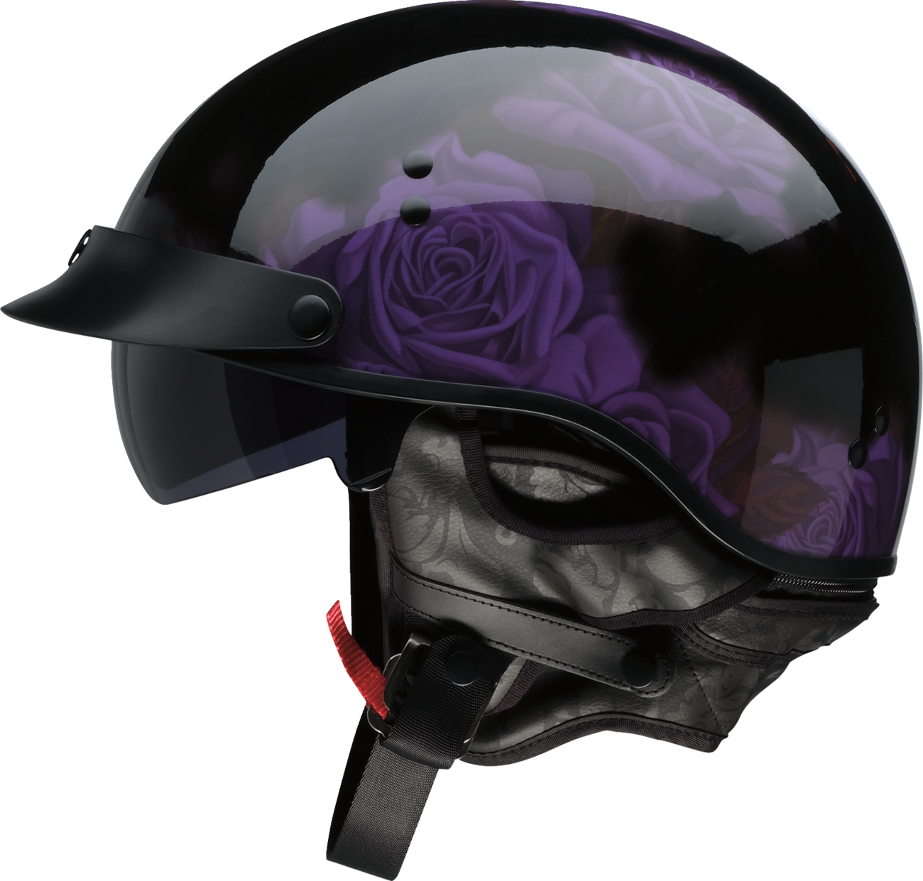 Z1R Vagrant NC Helmet - Rose - Black/Purple - Large 0103-1447