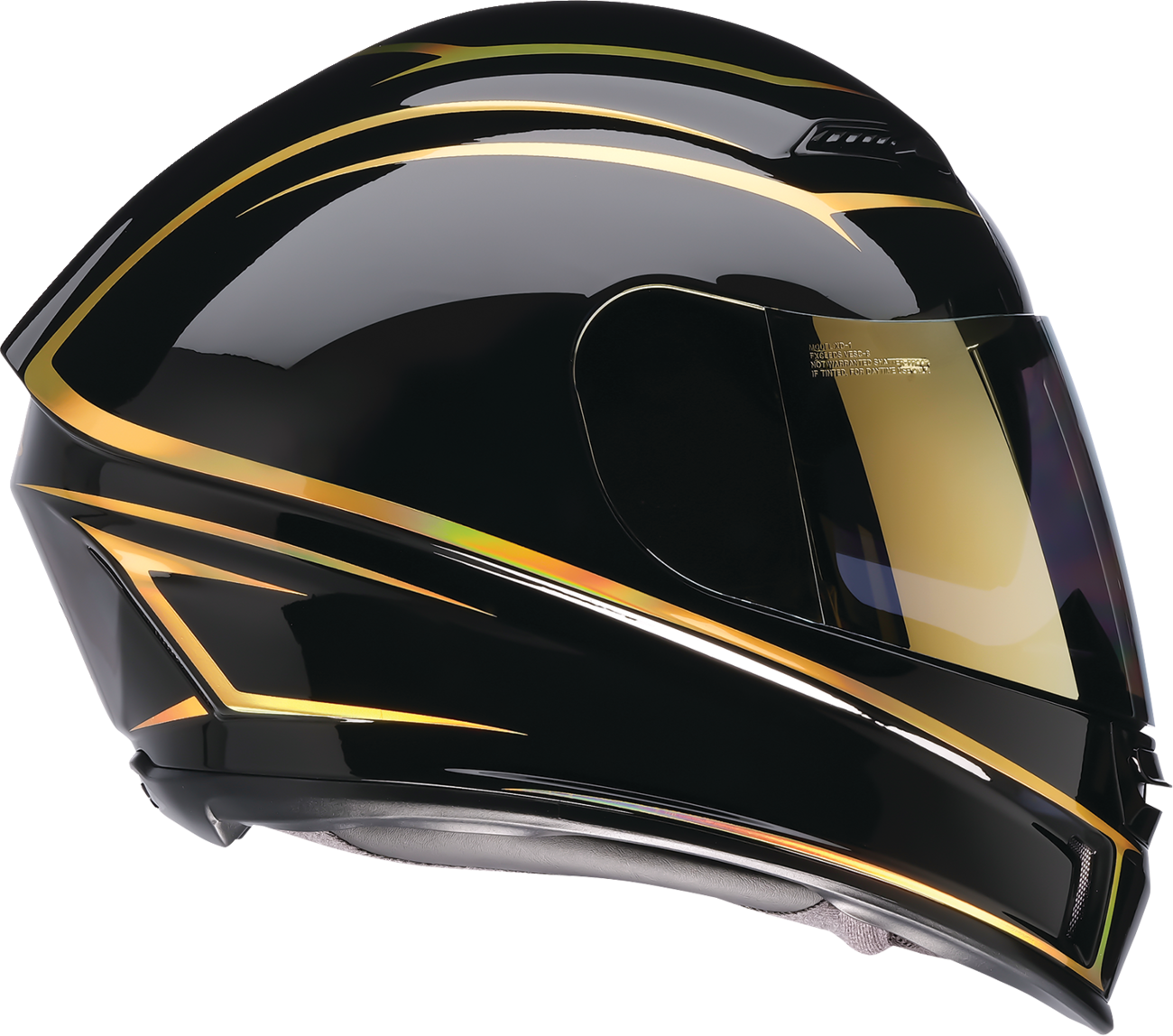 Z1R Jackal Helmet - Foil - Black/Gold - XS 0101-18404