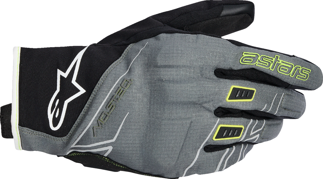 ALPINESTARS Moblast WP Gloves - Fur Gray/Black/Sulphur Yellow - XL 3520226-9352-XL