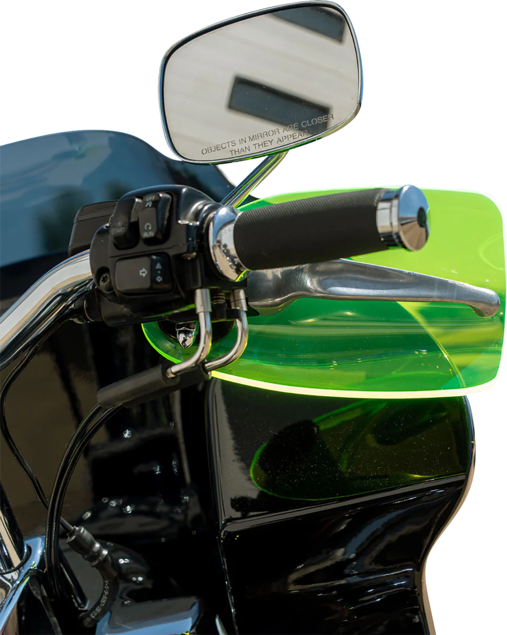 KLOCK WERKS Flare® Handguards - '23-'25 Harley-Davidson - Green Ice KWS-01-0127-23