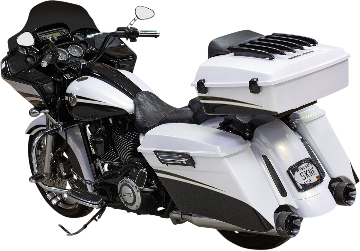 S&S CYCLE Shadow Muffler Kit - Chrome - '09-'16 FL 550-0829