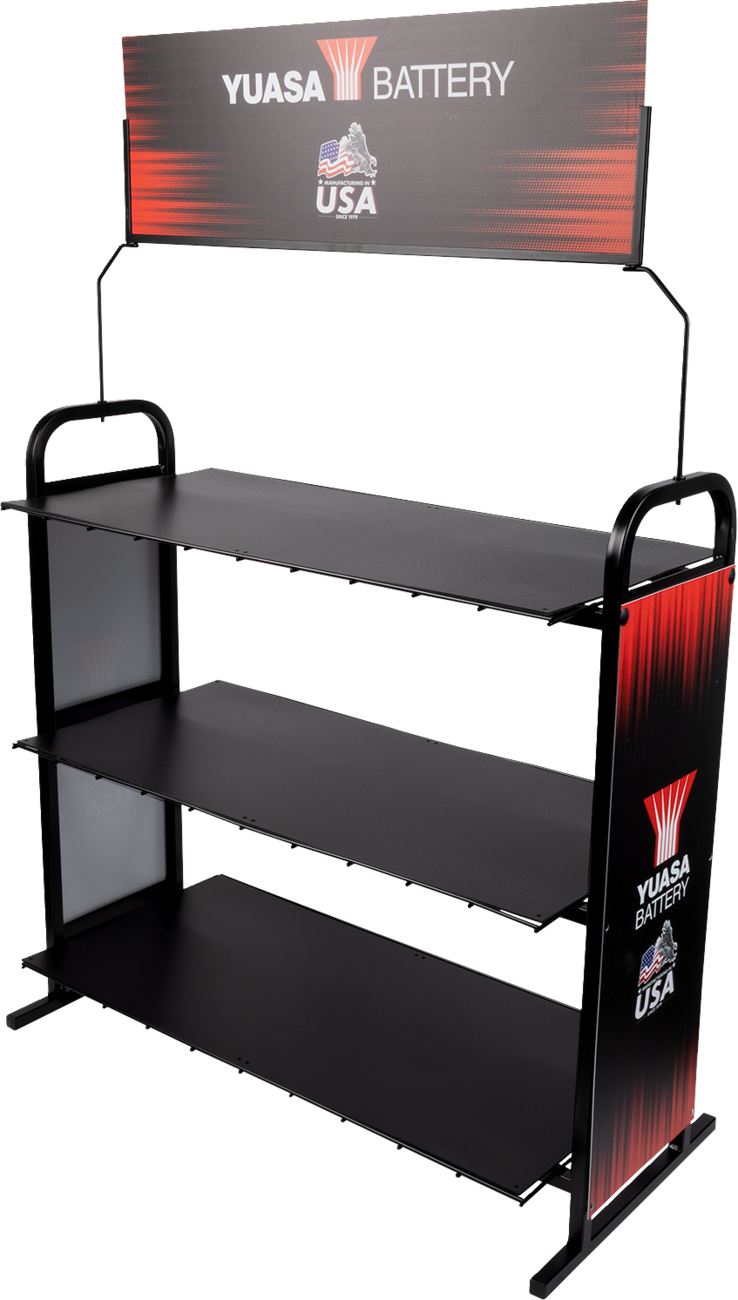 Yuasa YUA1800RACK Heavy-Duty Steel Wire Shelving Battery Rack by Yuasa
