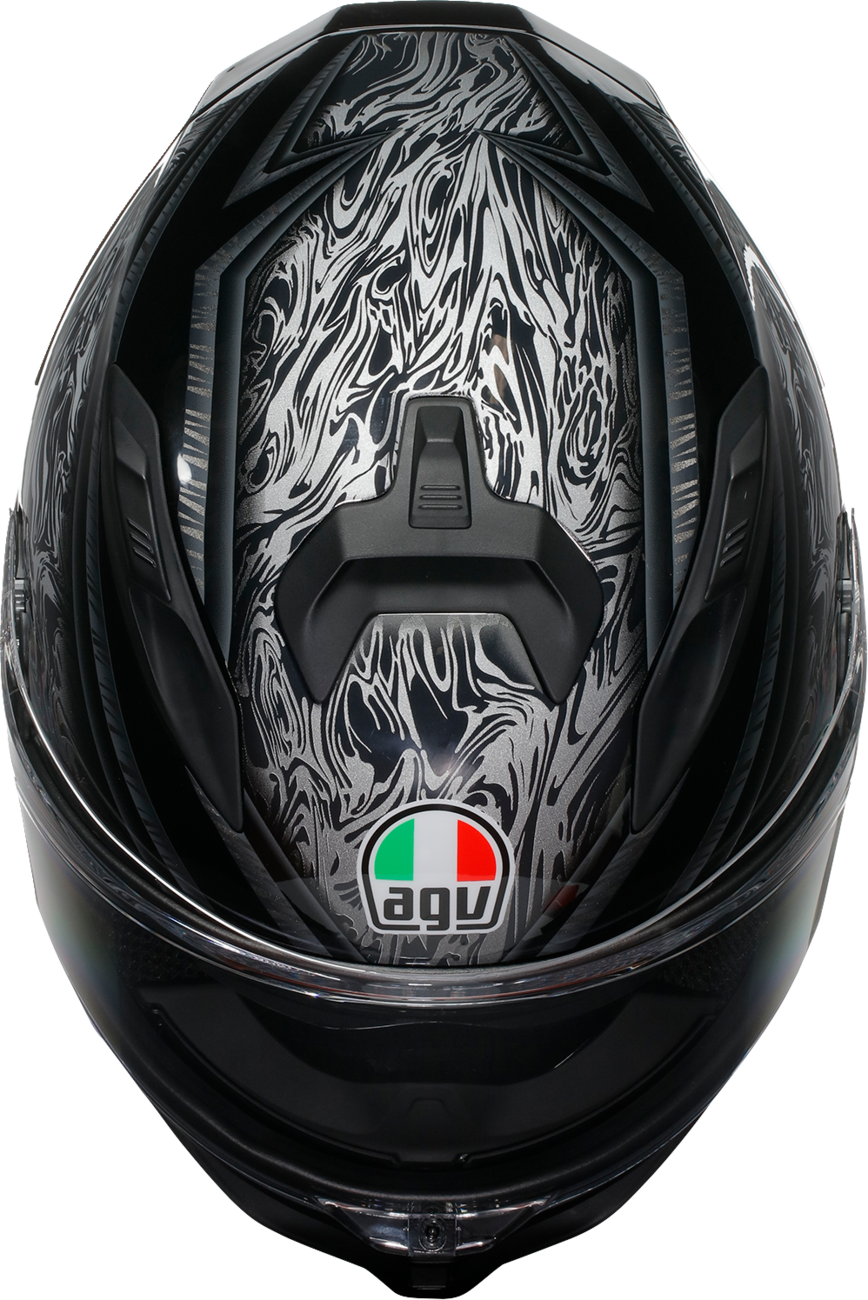 AGV K7 Helmet - Damascus - Black/Silver - Medium 2118399004-010-M