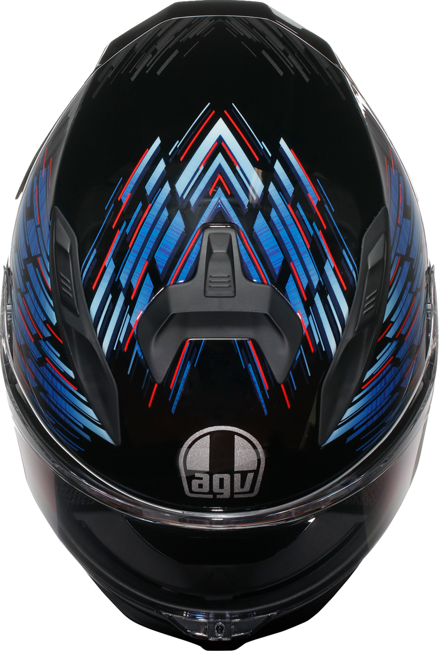 AGV K7 Helmet - Genisys - Black/Blue/Gray - XL 2118399004-011-XL