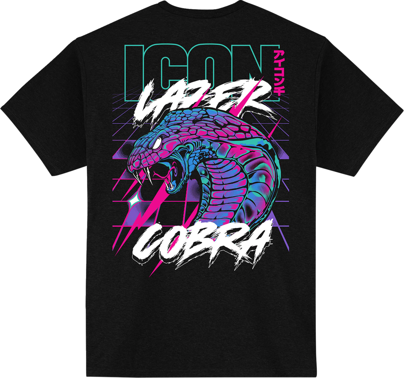 ICON Lazer Cobra™ T-Shirt - Black - Medium 3030-25568