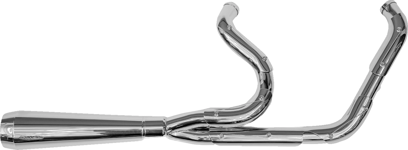 TRASK 2-into-1 Assault Exhaust System - Full Polished TM-5010PO