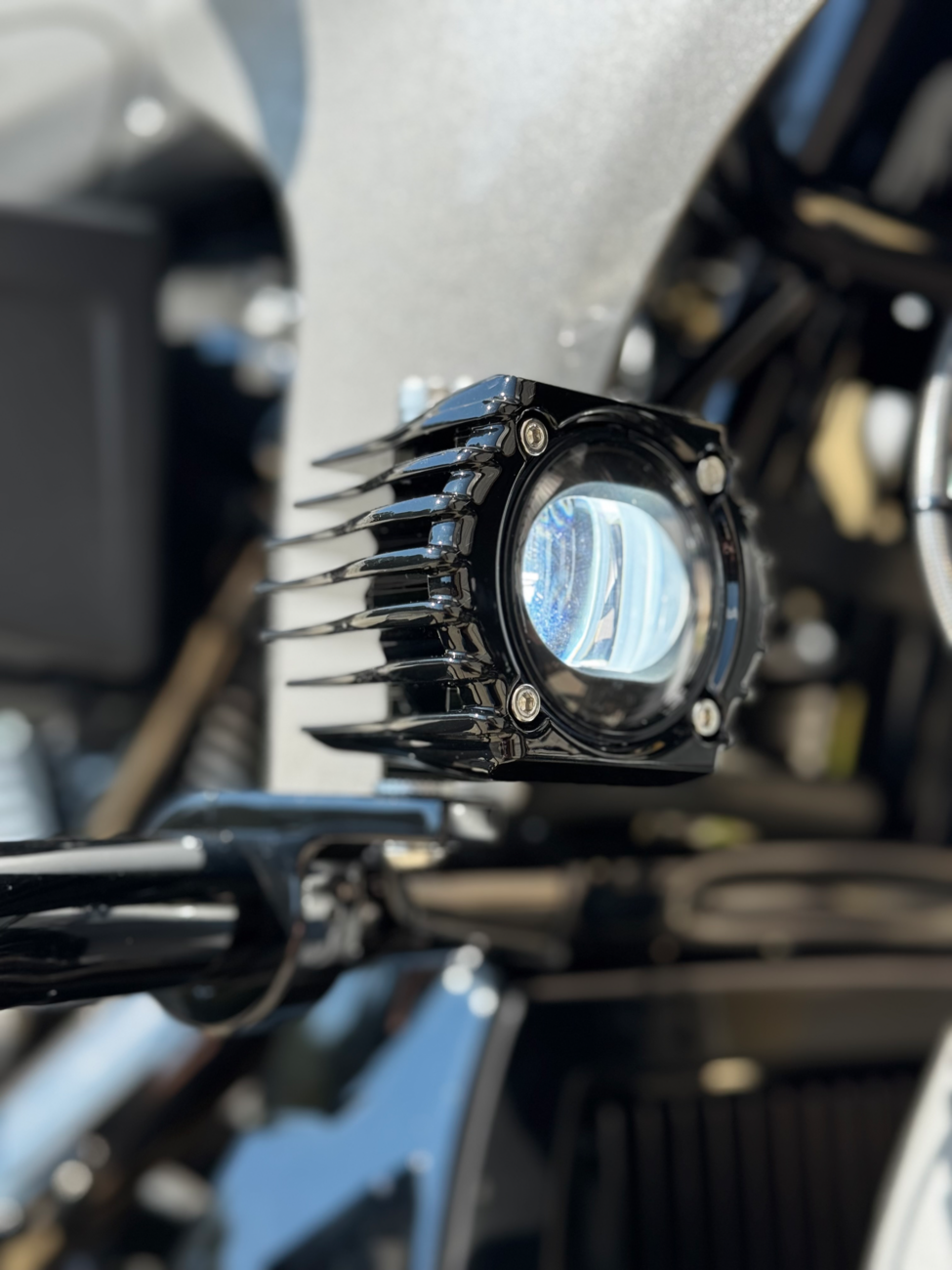 CUSTOM DYNAMICS Fog Light - White/Clear - Harley-Davidson® SD-FOG-3W
