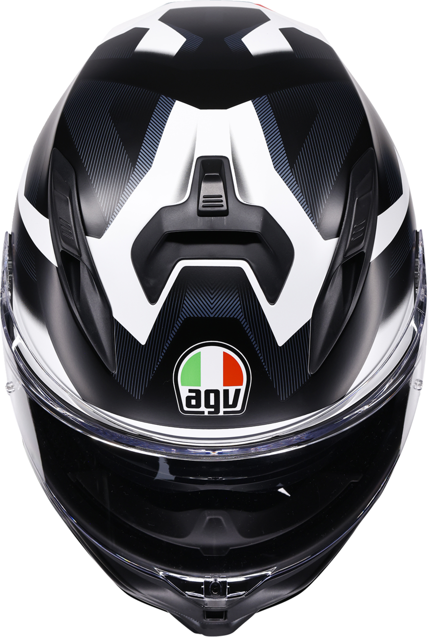 AGV K7 Helmet - Glimpse - Matte Black/White - 2XL 2118399004-016-XXL
