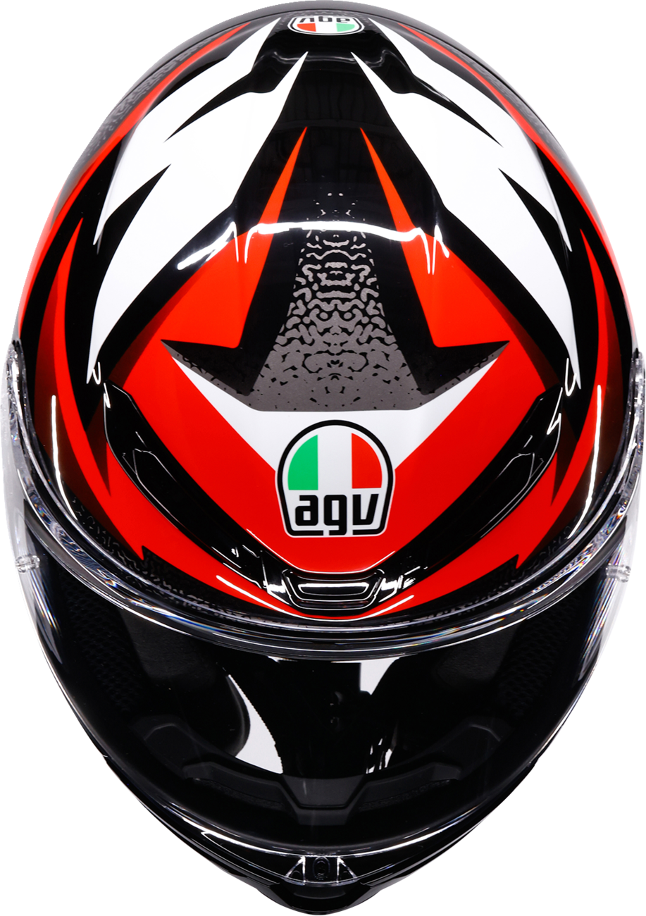 AGV K6 S Helmet - Braven - Black/Red/White - 2XL 2118395016-029-XXL