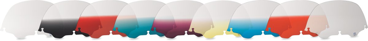 MEMPHIS SHADES Windshield - 7" - Clear- '86-'95 FLHT MEP8040