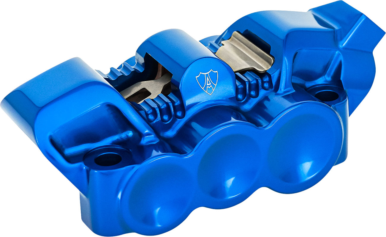 ARLEN NESS Monoblock Radial Brake Caliper - 100 mm - Left - Blue 320-137